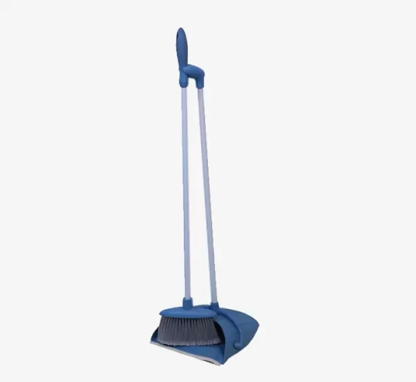 Dust pan simply with cover and broom 0109